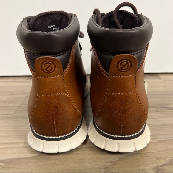 Cole Haan Zerogrand British Tan Hiker Water Resistant Boot C35595 NWOB - Picture 5 of 5